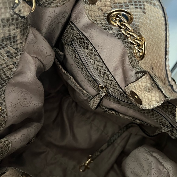 Michael Kors Snakeskin Bag - Picture 7 of 9